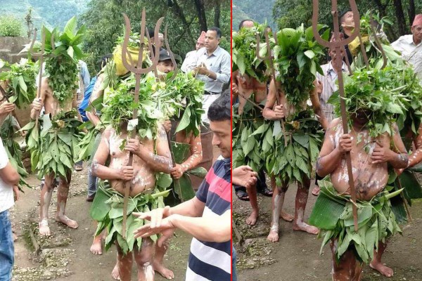 देवलहाटको गौरामा लाखे नाचको आकर्षण 